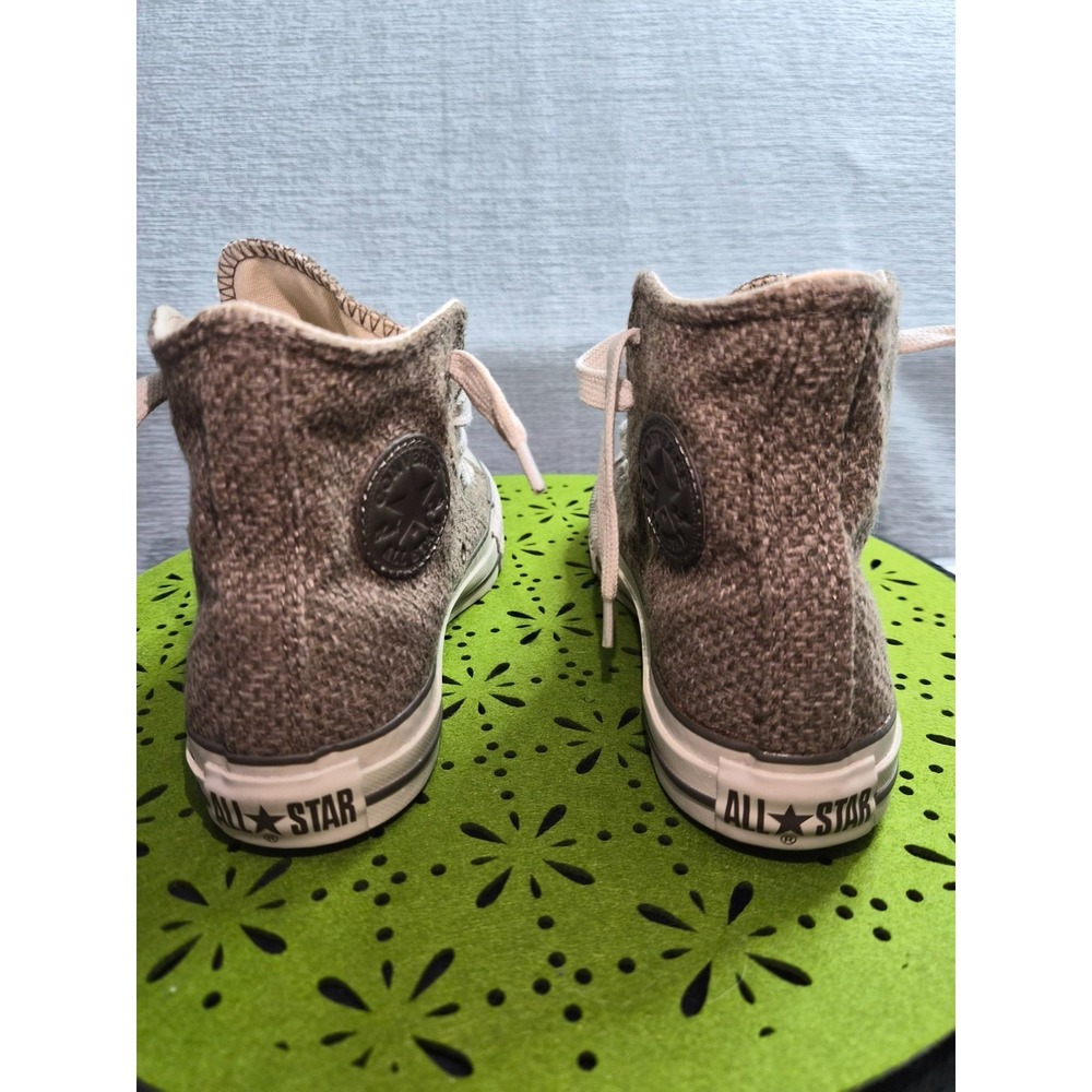 Converse Chuck Taylor All Star Unisex US M4/W6 Shoes Tweed Brown White Sneakers - Picture 4 of 8